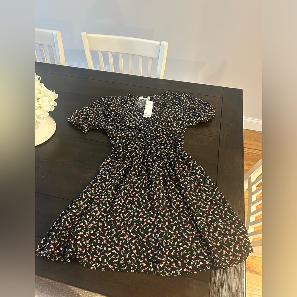 Urban Outfitters Black Floral Dress